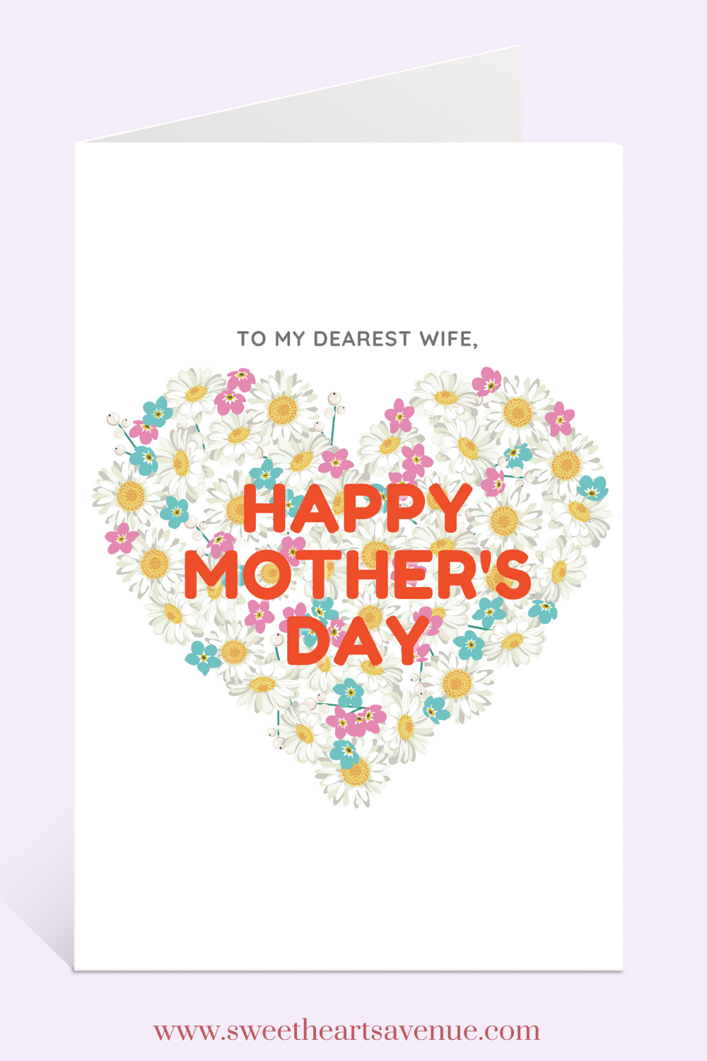 Happy Mother&amp;#039;S Day Card From Husband - Free Printable pertaining to Free Printable Mothers Day Cards to My Wife