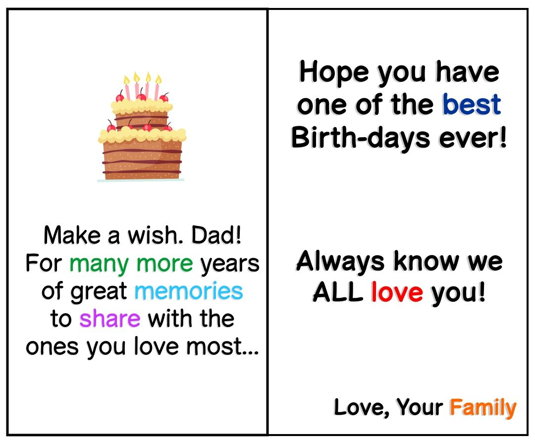 Happy+Birthday+Dad+Cards+Printable+Free | Free Printable Birthday in Free Printable Happy Birthday Cards for Dad