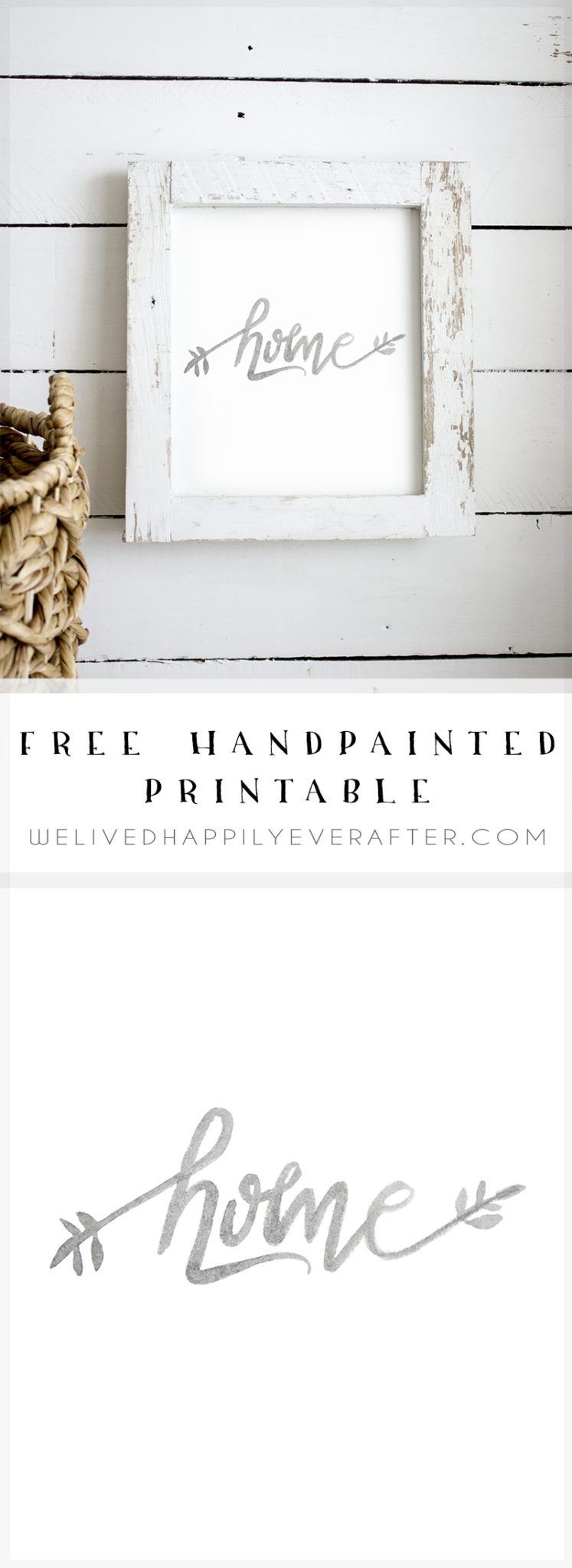 Home Sweet Home Free Printable | We Lived Happily Ever After inside Free Printables for Home