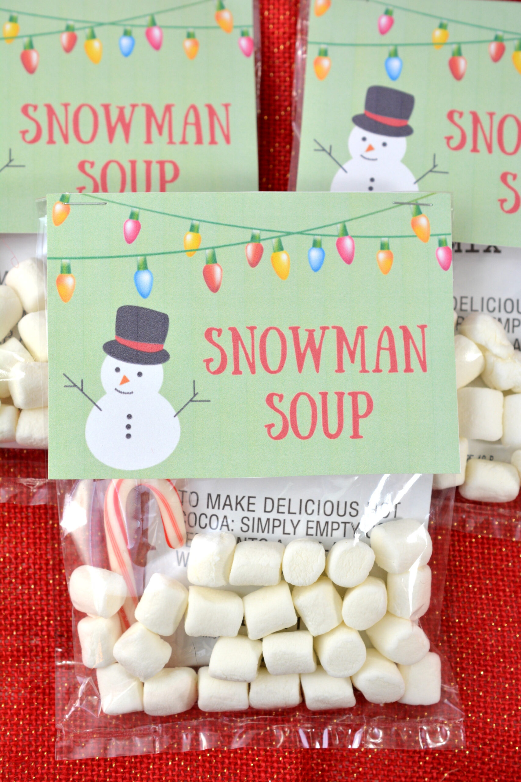 Homemade Holiday Gift Idea: Snowman Soup With Free Printable for Snowman Soup Free Printable