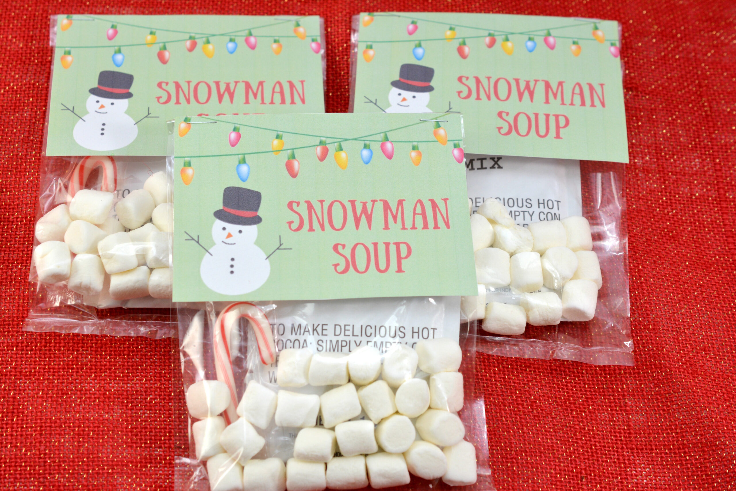 Homemade Holiday Gift Idea: Snowman Soup With Free Printable pertaining to Snowman Soup Free Printable