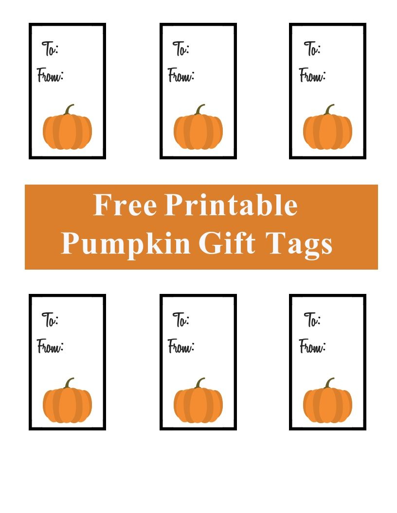 Homemade Pumpkin Butter within Free Printable Pumpkin Gift Tags