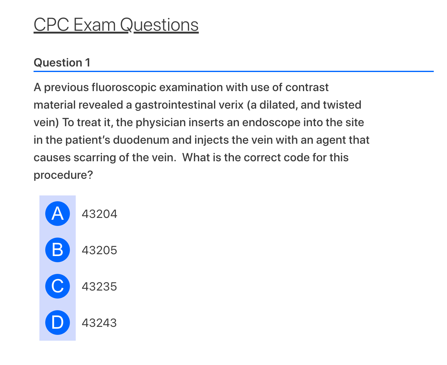 How To Pass Cpc Exam: 800+ Free Cpc Practice Exam Questions pertaining to Free Printable Cpc Practice Exam