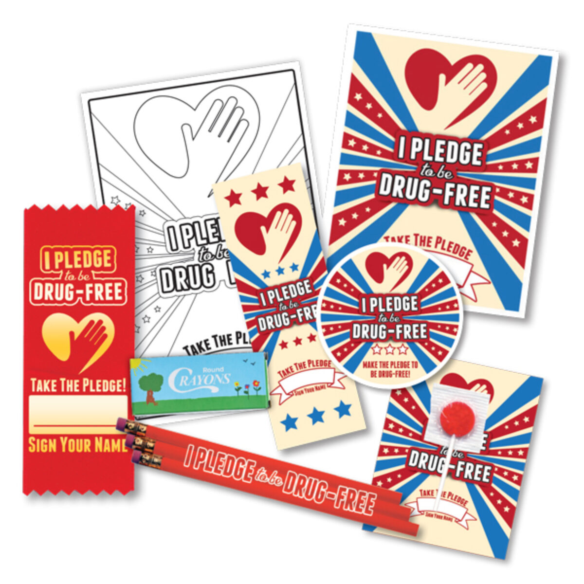 I Pledge To Be Drug Free | Prevention And Treatment Resource Press in Free Printable Drug Free Pledge Cards