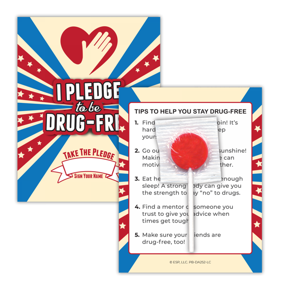 I Pledge To Be Drug Free | Prevention And Treatment Resource Press throughout Free Printable Drug Free Pledge Cards