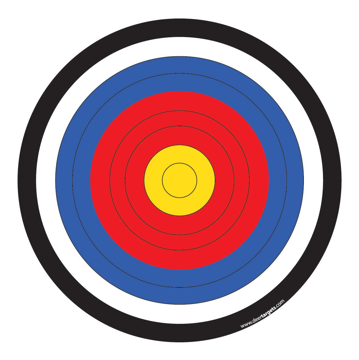 Image Detail For - Free Targets | Archery Target, Shooting Targets within Free Printable Bullseye