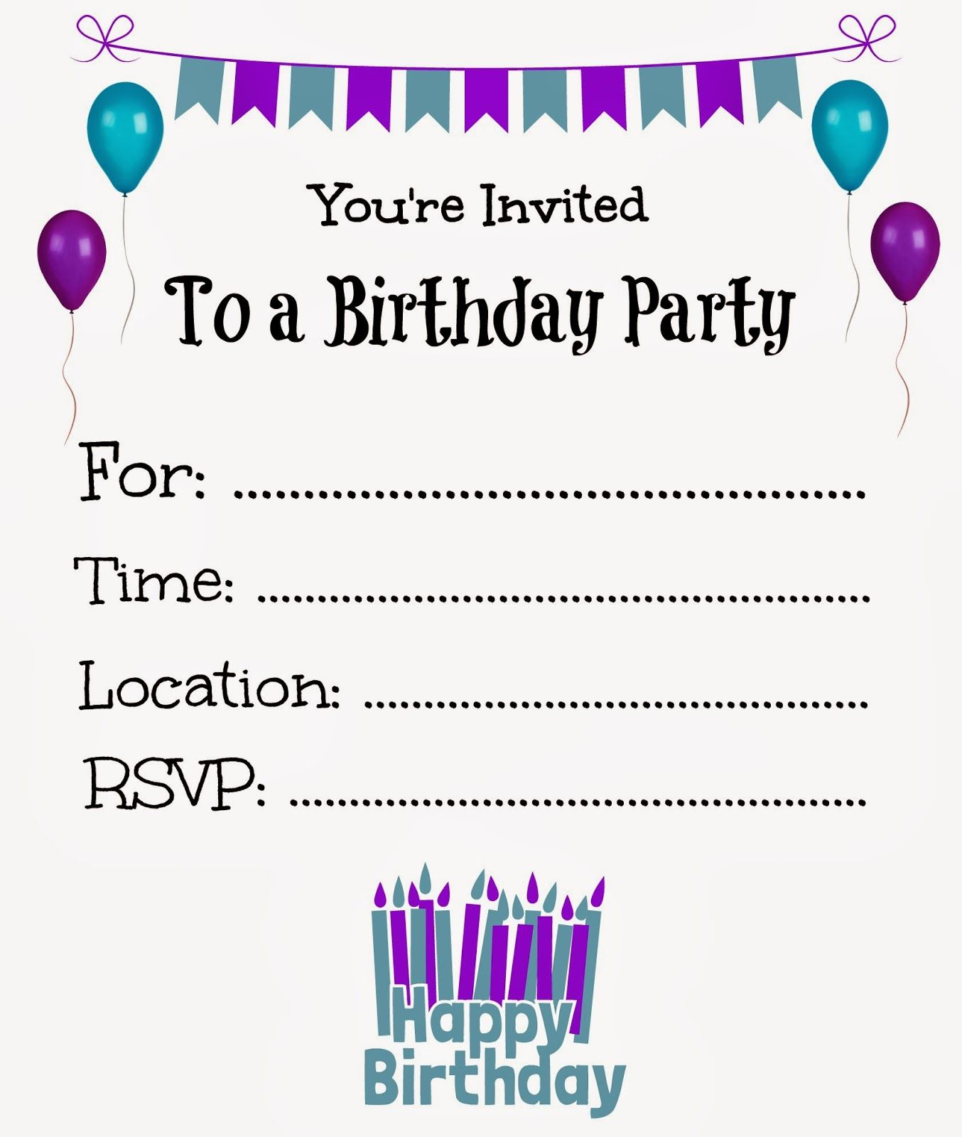 It&amp;#039;S A Princess Thing | Party Ideas For Girls in Free Printable Girl Birthday Invitations