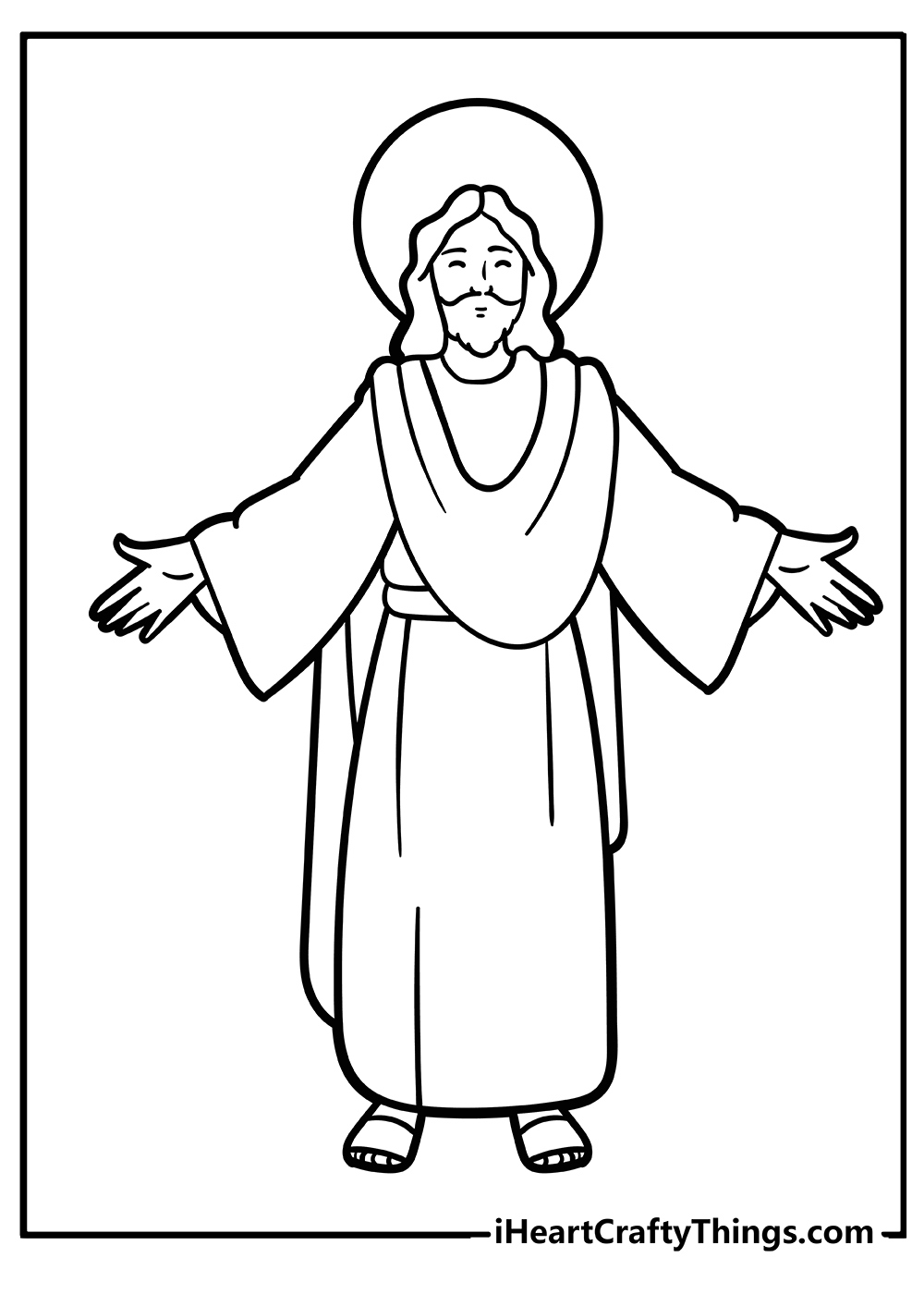 Jesus Coloring Pages (100% Free Printables) inside Free Printable Jesus Coloring Pages