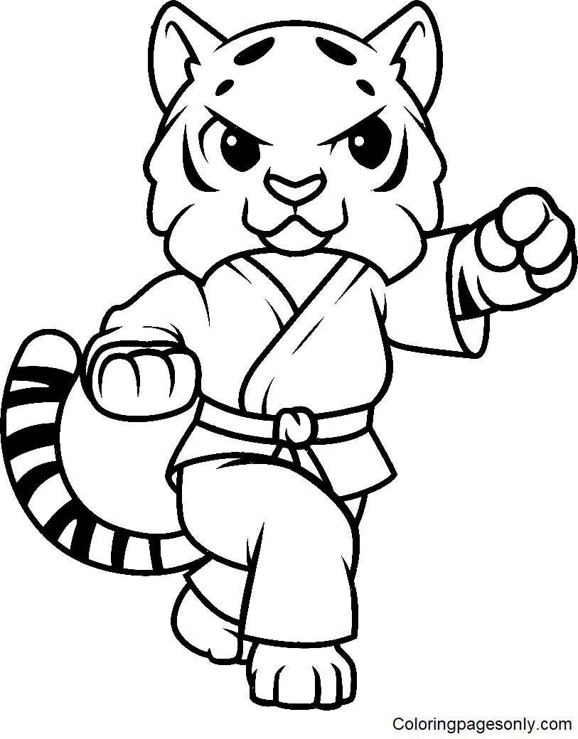 Karate Coloring Pages Printable For Free Download regarding Free Printable Karate Coloring Pages