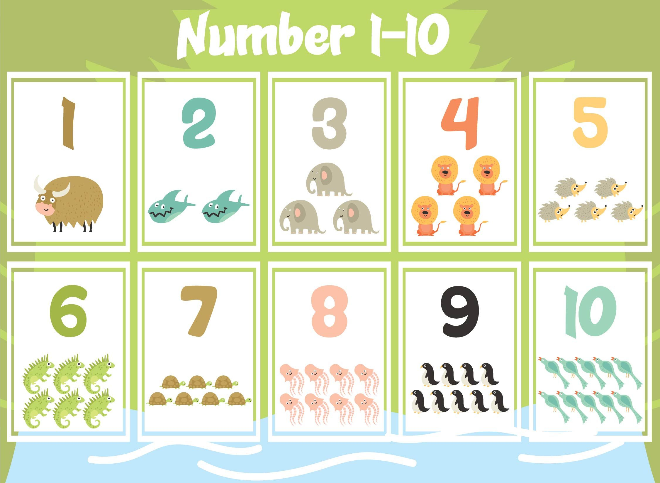 Kindergarten Number Worksheets 1 10 | Alphabet Chart Printable regarding Free Printable Number Chart 1-10