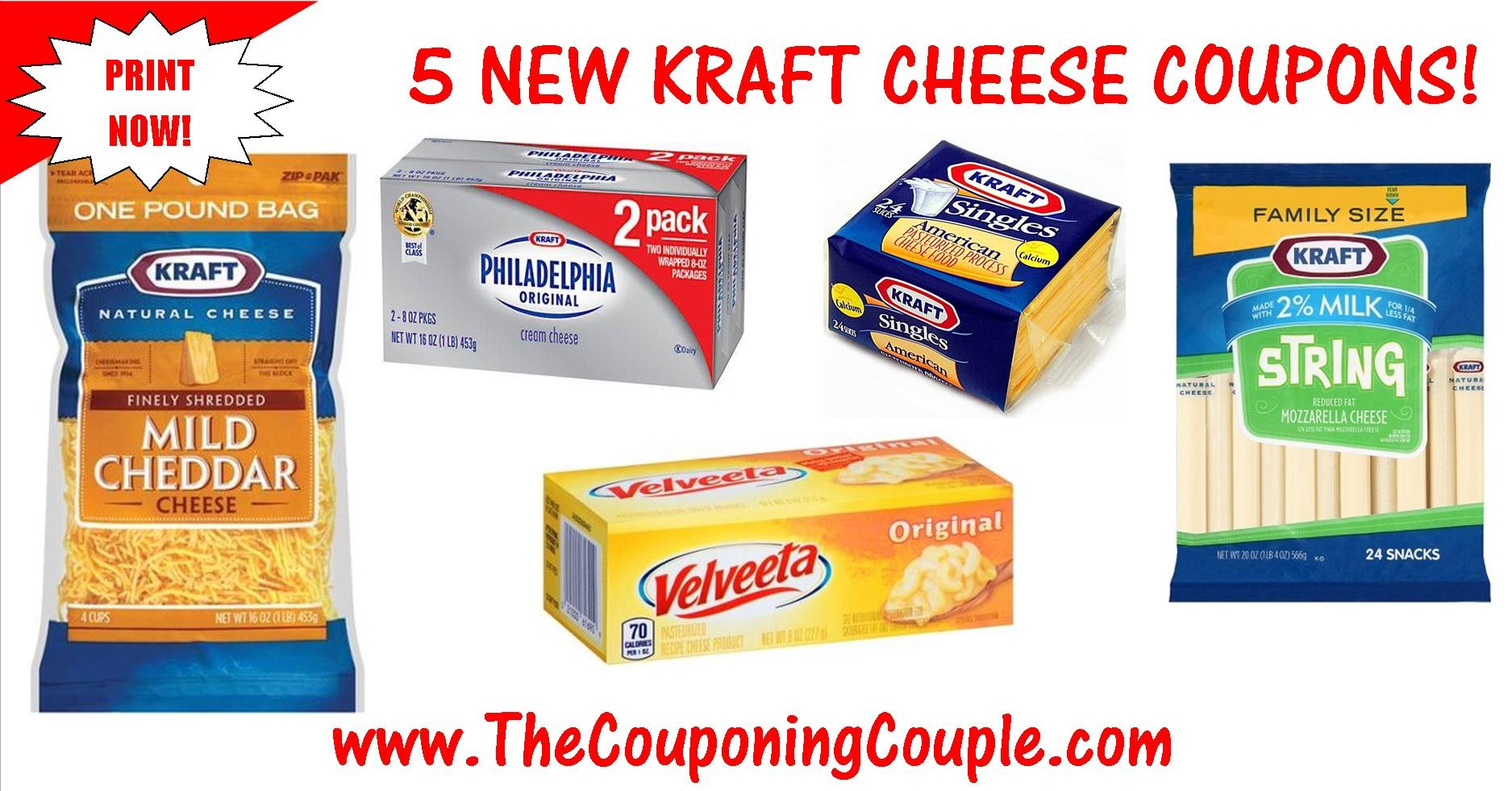 Kraft Cheese Coupons Printable regarding Free Printable Kraft Food Coupons