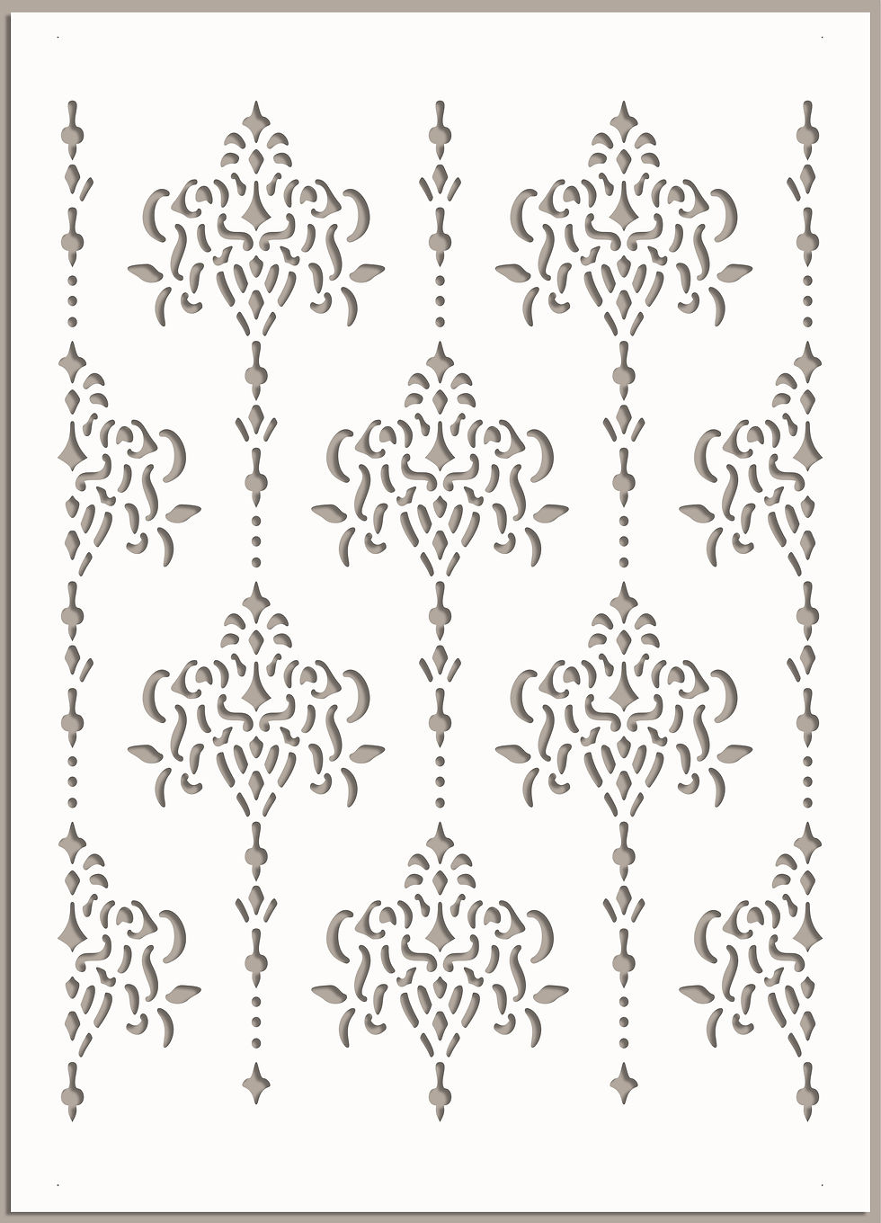 Lace Stencils For Painting, Templates, Pattern | Ed Laser Studio inside Free Printable Lace Stencil