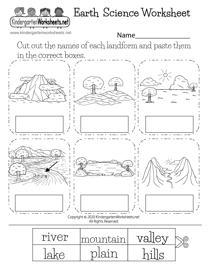 Landforms Earth Science Worksheet - Free Printable, Digital, &amp;amp; Pdf throughout Free Printable Science Worksheets