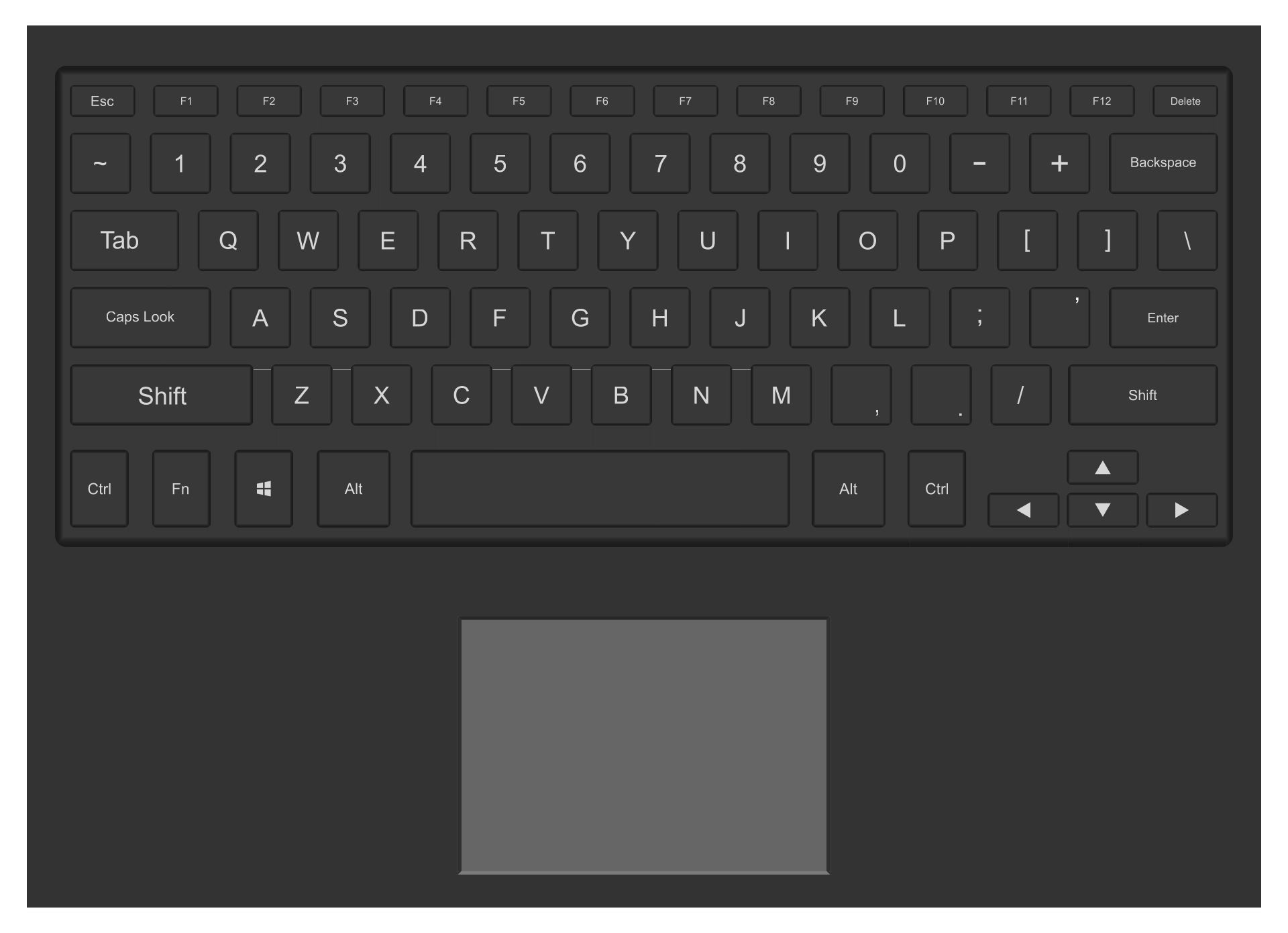 Laptop Keyboard - 10 Free Pdf Printables | Printablee | Laptop regarding Free Printable Keyboard Stickers