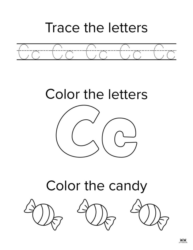 Letter C Worksheets - 50 Free Printables | Printabulls within Free Printable Letter C Worksheets