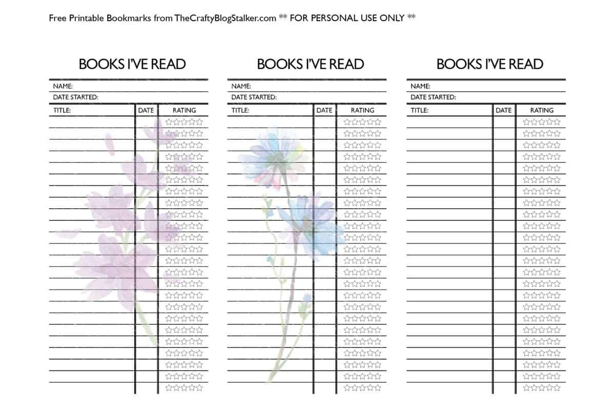 Library Checkout Card Bookmark Free Pdf - The Crafty Blog Stalker for Free Printable Bookmarks for Libraries