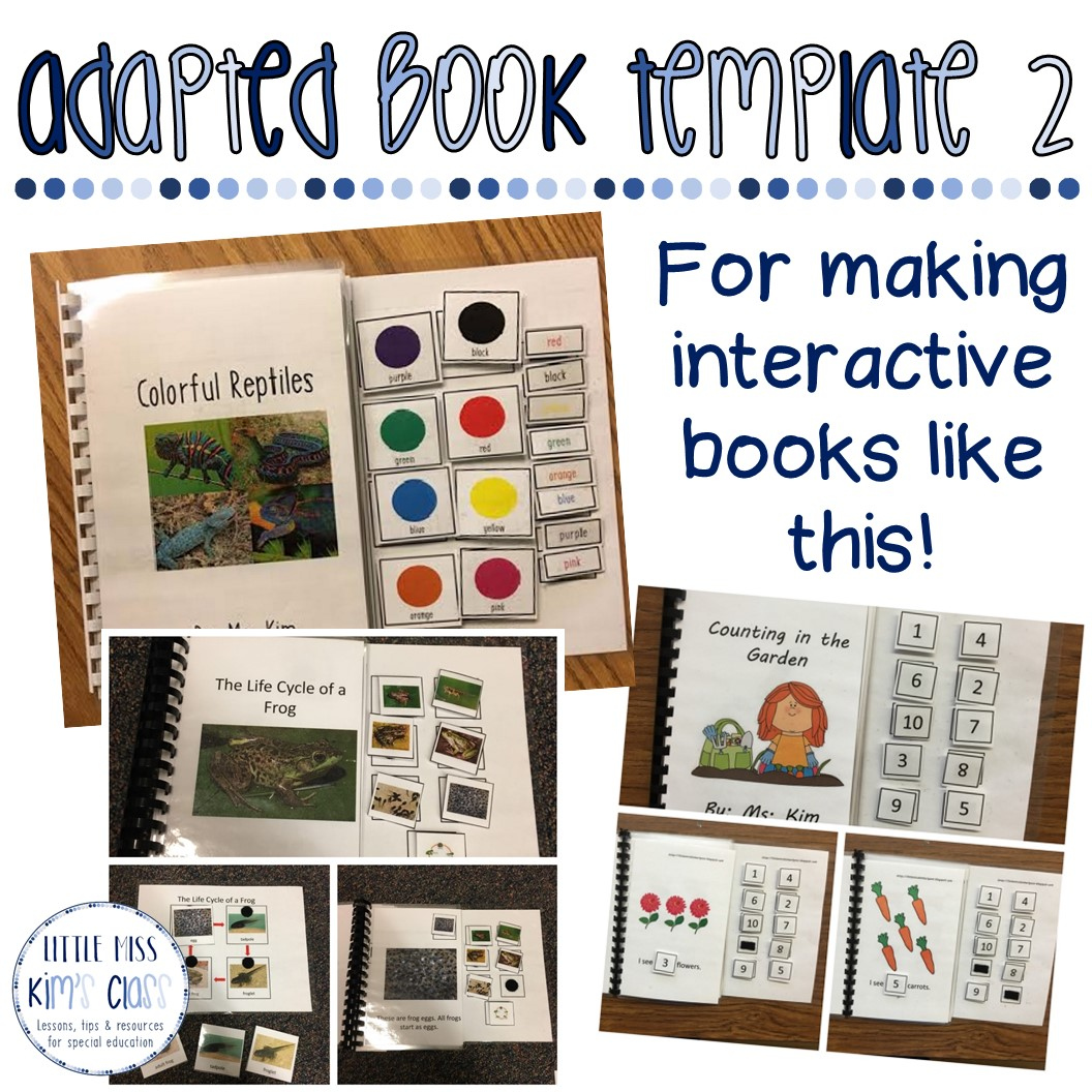 Little Miss Kim&amp;#039;S Class: Free Editable Adapted Book Templates For pertaining to Free Adapted Books Printable