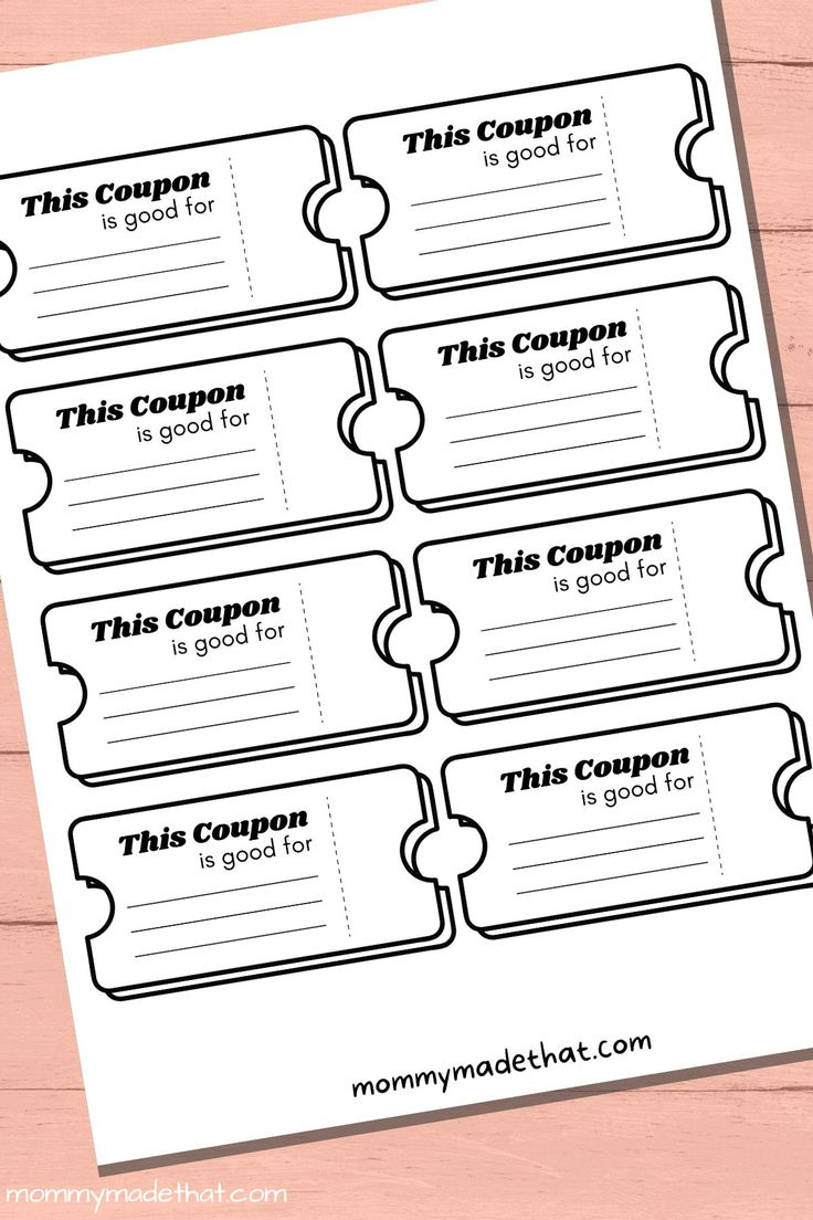 Lots Of Blank Coupon Templates (Free Printables!) | Free Coupon in Free Printable Coupon Templates