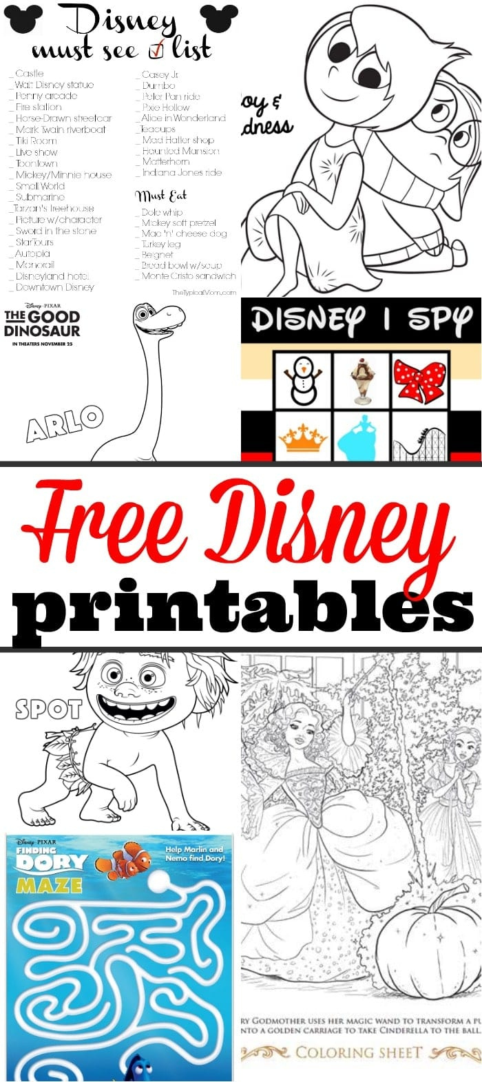 Lots Of Free Disney Printables And Coloring Pages For Kids throughout Free Disney Activity Printables