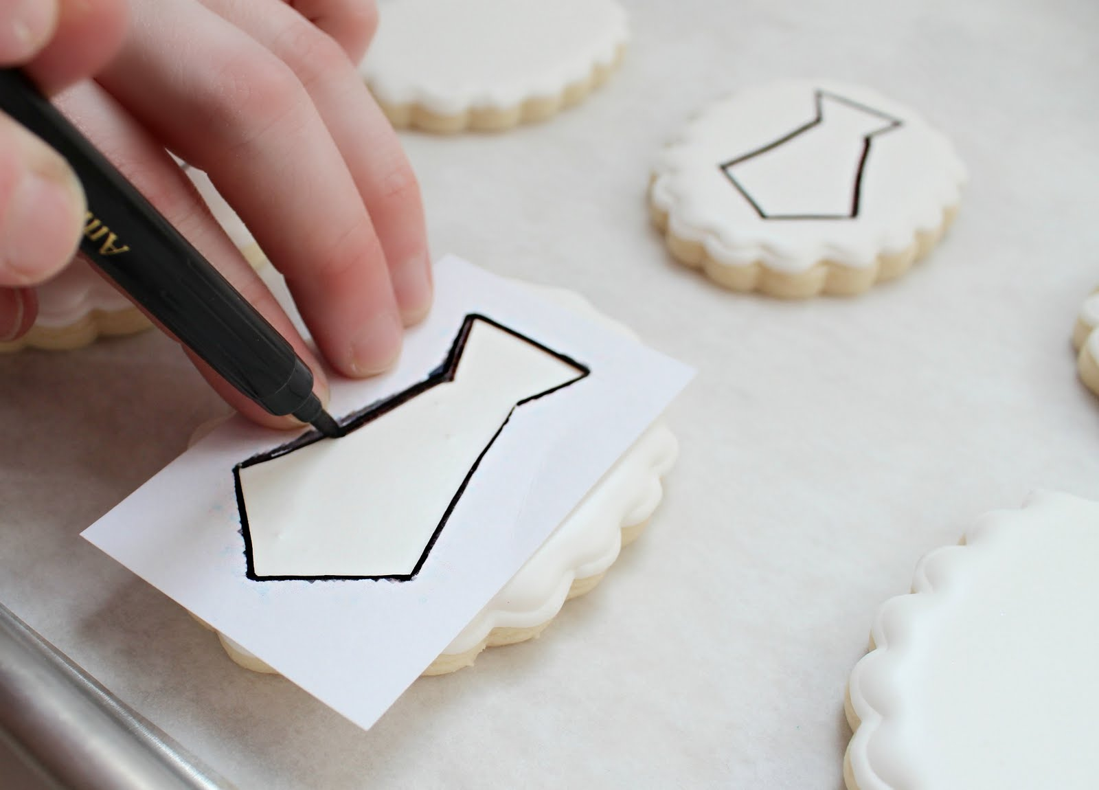 Making A Paper Cookie Stencil - The Sweet Adventures Of Sugar Belle inside Free Printable Cookie Stencils