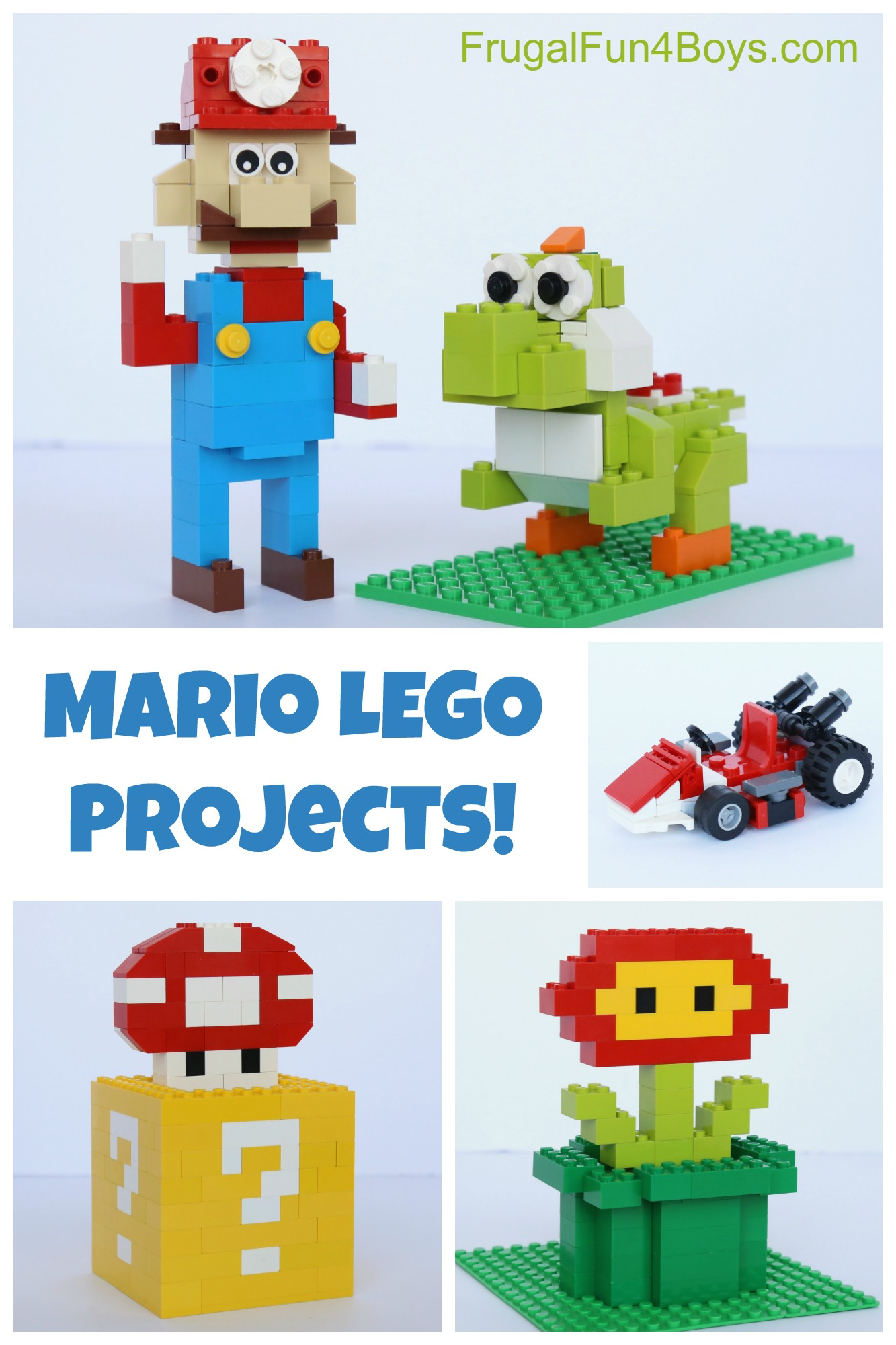 Mario Lego Projects With Building Instructions - Frugal Fun For throughout Free Printable Lego Instructions