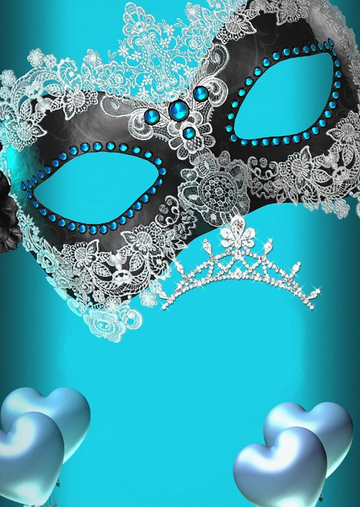 Masquerade Invitation Card | Customize And Print Online with Free Printable Masquerade Birthday Invitations