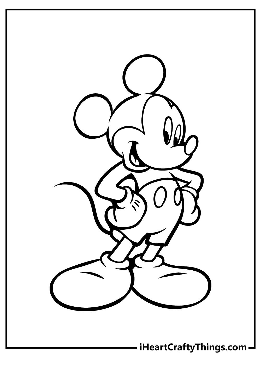 Mickey Mouse Coloring Pages (100% Free Printables) regarding Free Mickey Mouse Printables