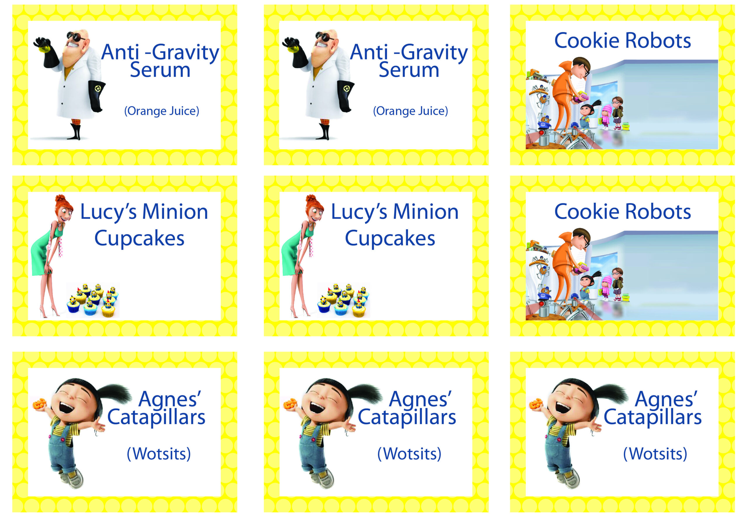 Minion Party, Minion Party Food Labels | Minion Birthday, Minion pertaining to Free Printable Minion Food Labels