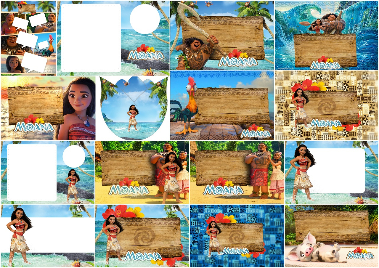 Moana: Free Printable Invitations. - Oh My Fiesta! In English with regard to Free Moana Printable Invitations