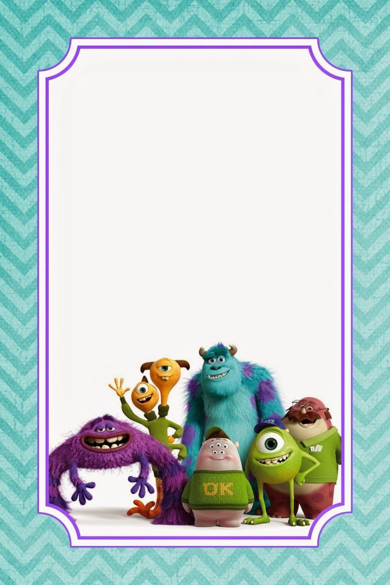 Monsters Inc. Children&amp;#039;S Party - Birthday - Tips De Madre with Free Printable Monsters Inc Birthday Invitations