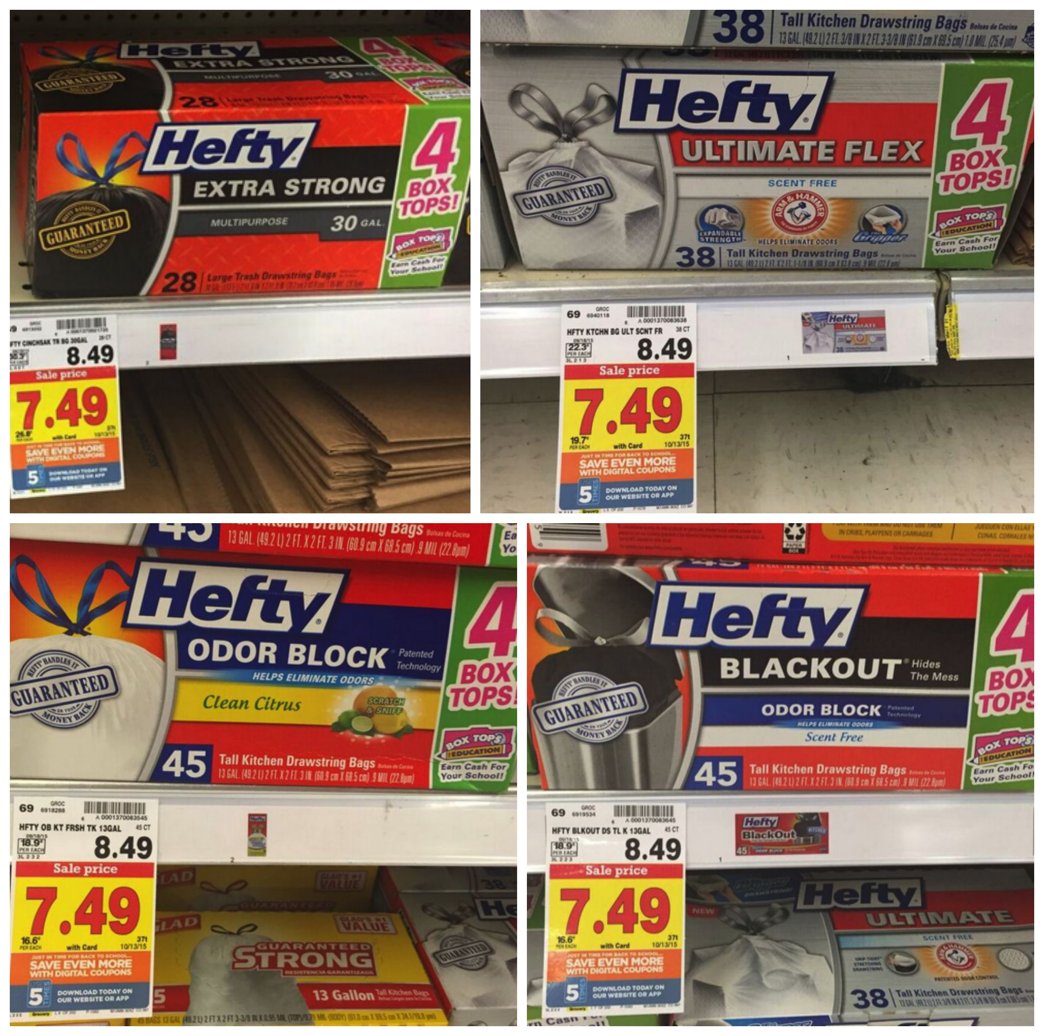 New Hefty Coupons = Trash Bags As Low As $5.99 At Kroger! - Kroger for Free Printable Coupons for Trash Bags