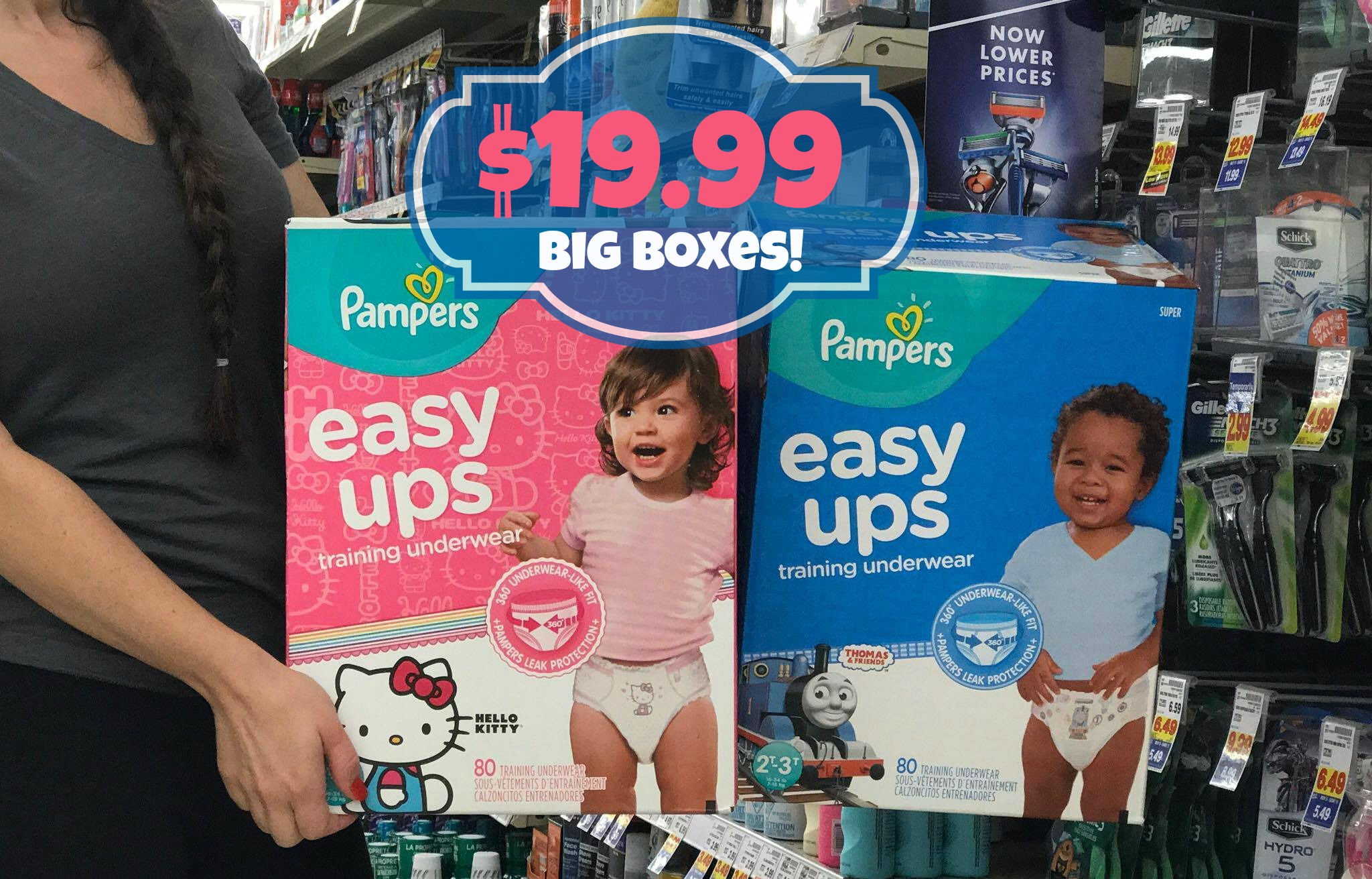 New Pampers Easy Ups Coupon = 80 Count Boxes For $19.99 At Kroger within Free Printable Coupons for Pampers Pull Ups