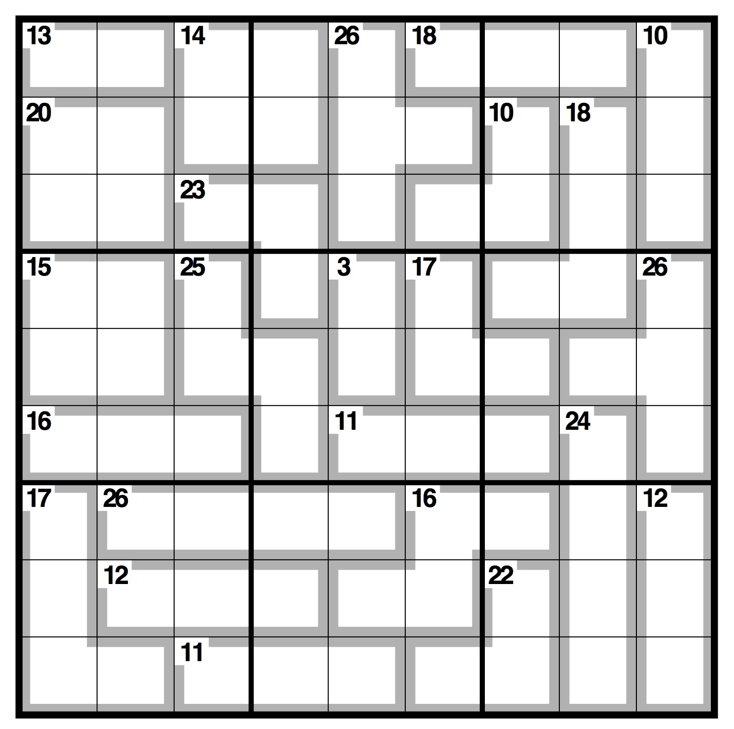 Observer Killer Sudoku | Life And Style | The Guardian regarding Killer Sudoku Free Printable