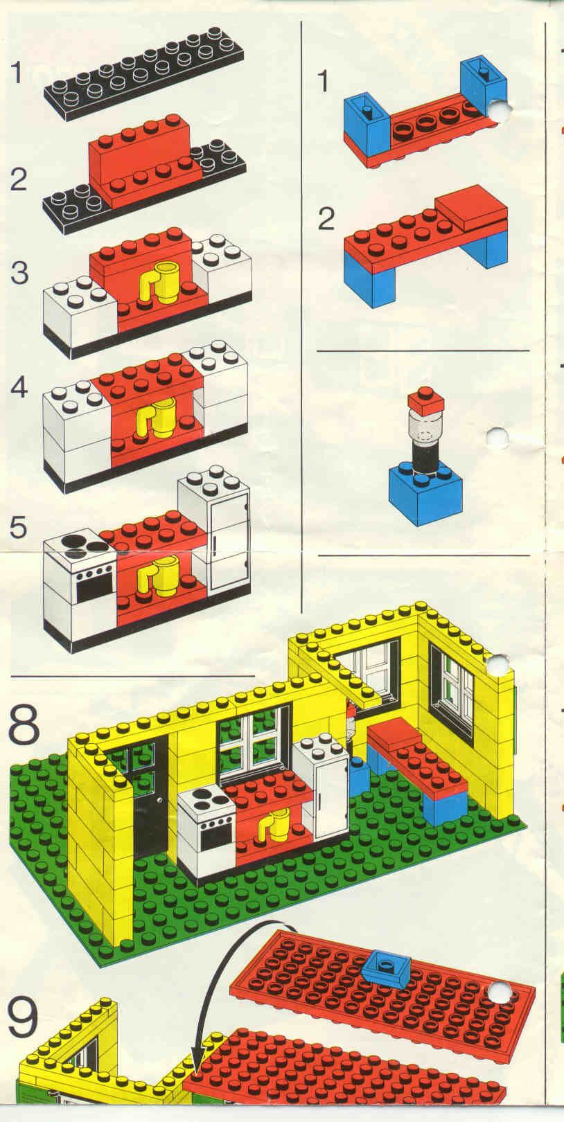 Old Lego® Instructions | Letsbuilditagain | Lego Instructions within Free Printable Lego Instructions