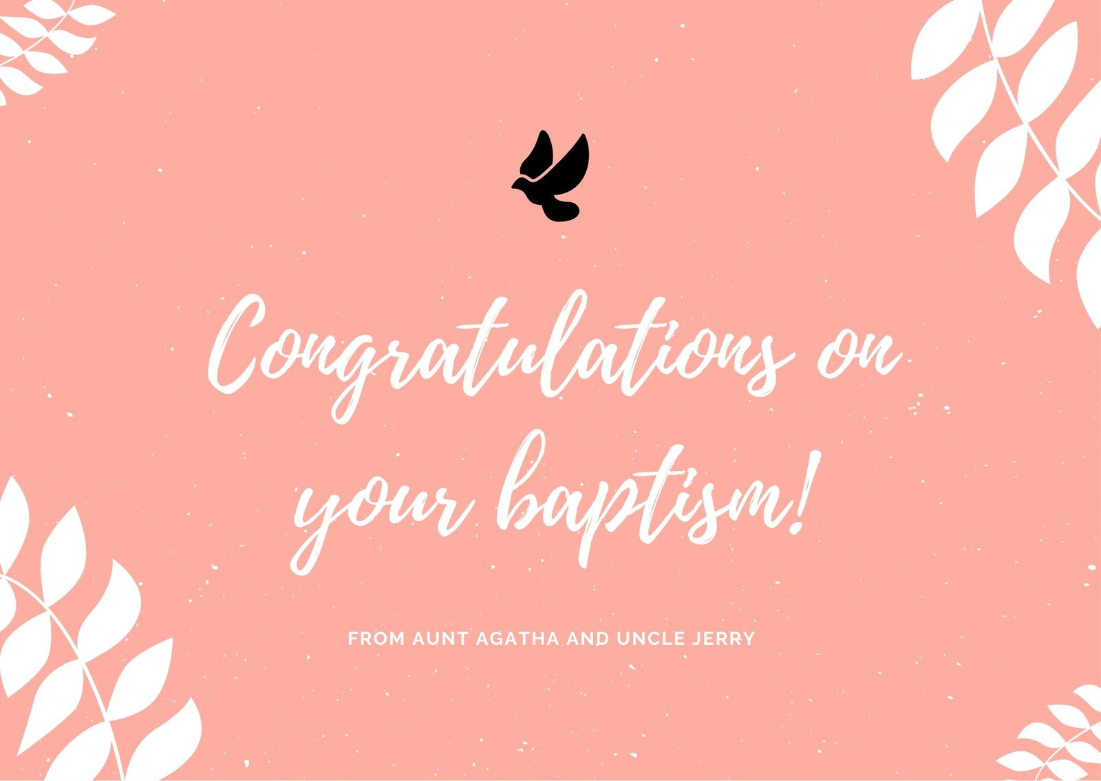 Page 2 - Free Printable, Customizable Baptism Card Templates | Canva for Free Printable Baptism Greeting Cards