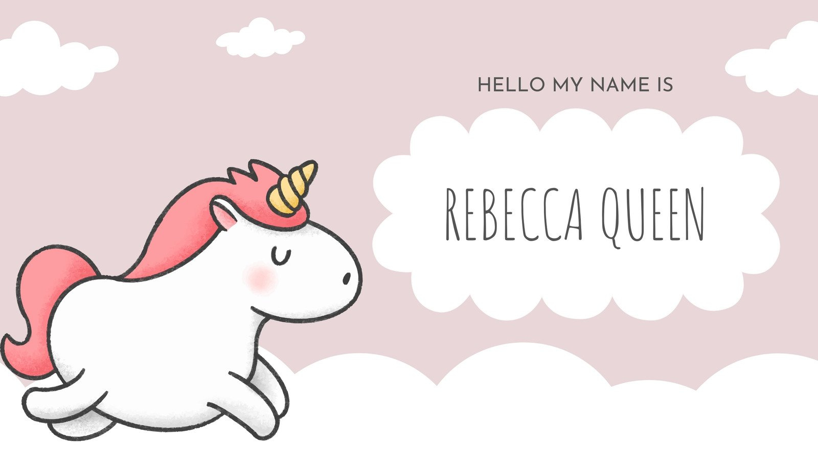 Page 3 - Free And Customizable Unicorn Templates intended for Unicorn Name Free Printable