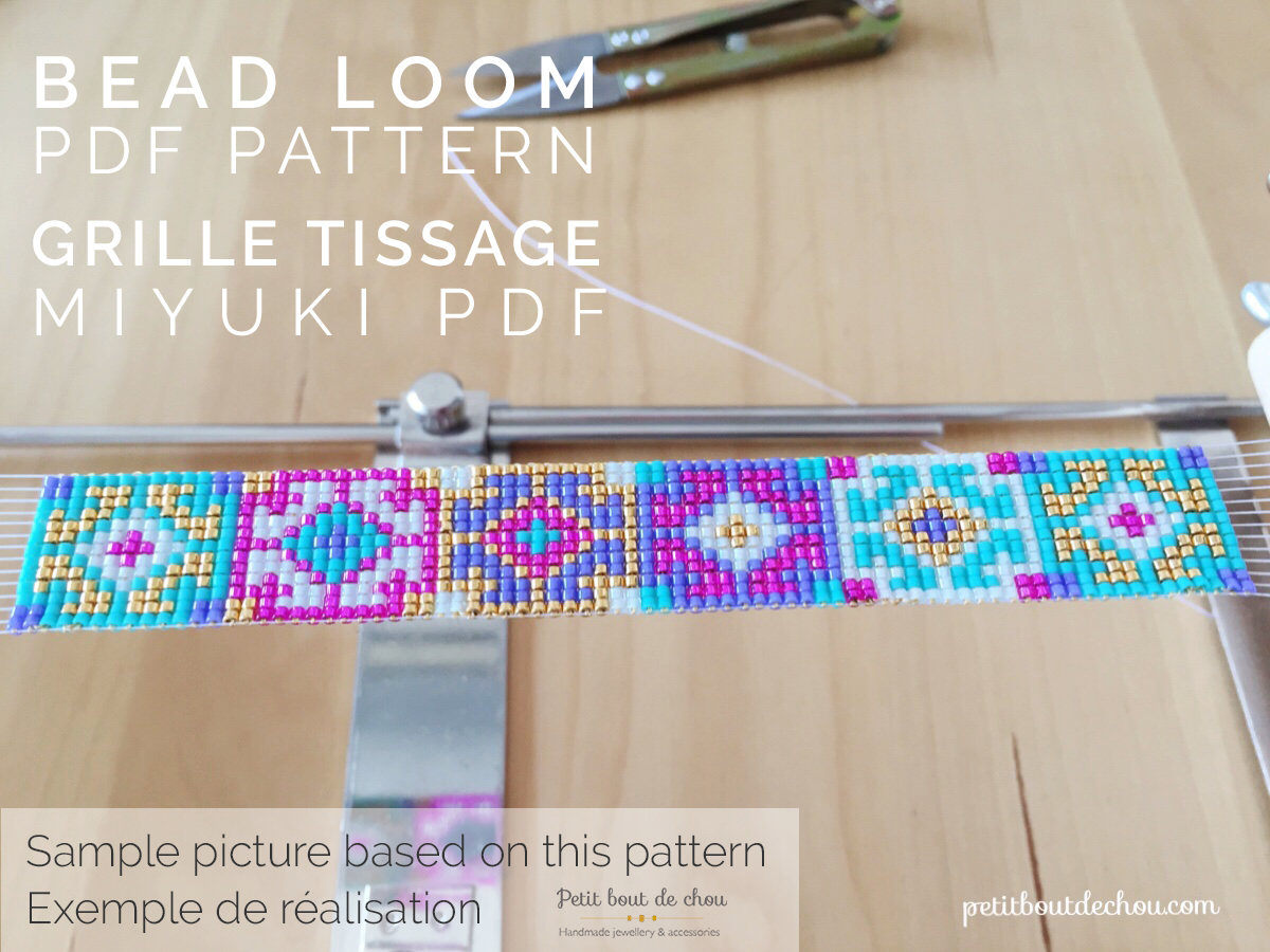 Pdf Bead Loom Bracelet Pattern Lao inside Free Printable Loom Bracelet Patterns