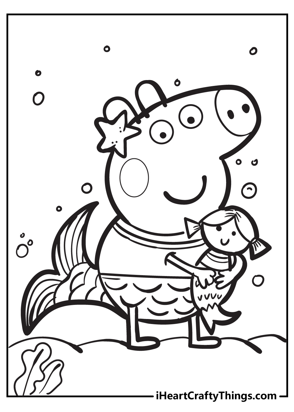 Peppa Pig Coloring Pages (100% Free Printables) intended for Peppa Pig Free Printables