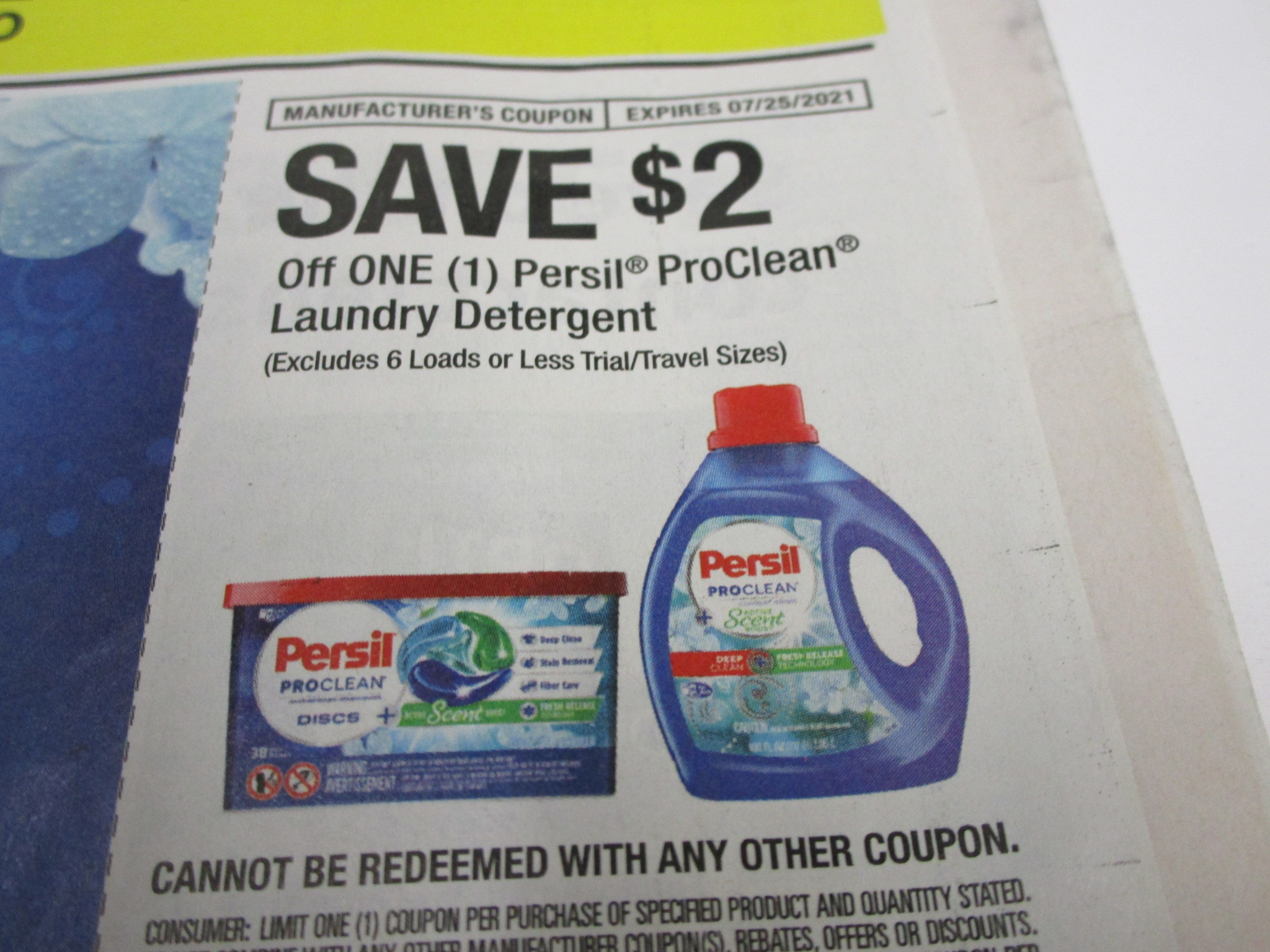 Persil Coupons Printable $3 in Free Detergent Coupons Printable