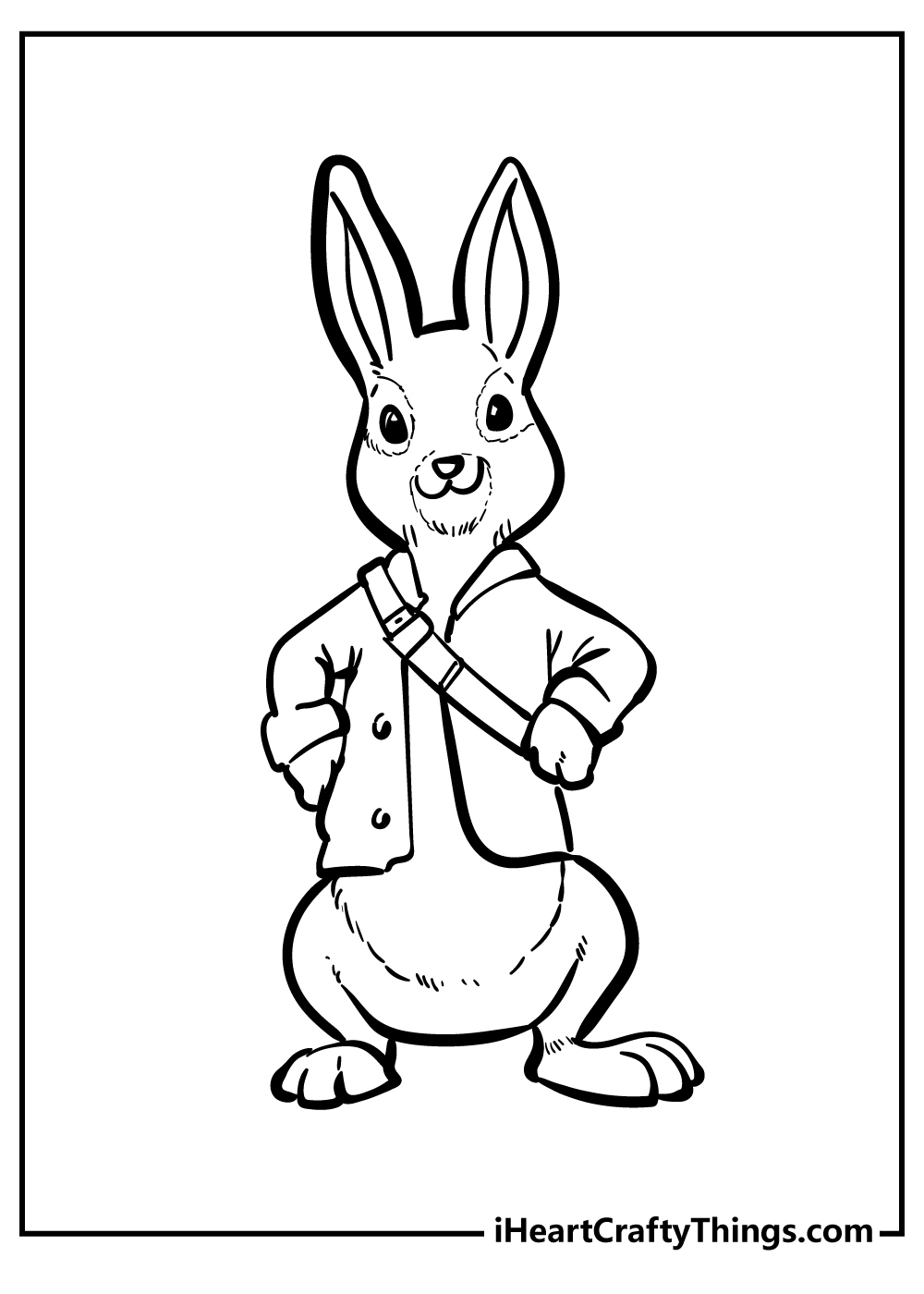 Peter Rabbit Coloring Pages (100% Free Printables) in Free Printable Peter Rabbit Coloring Pages