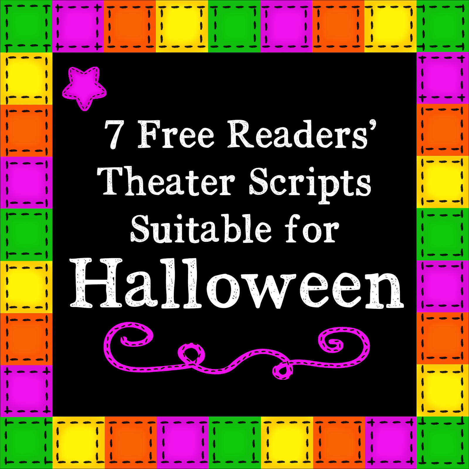 Pin Auf Library Theater within Free Printable Halloween Play Scripts