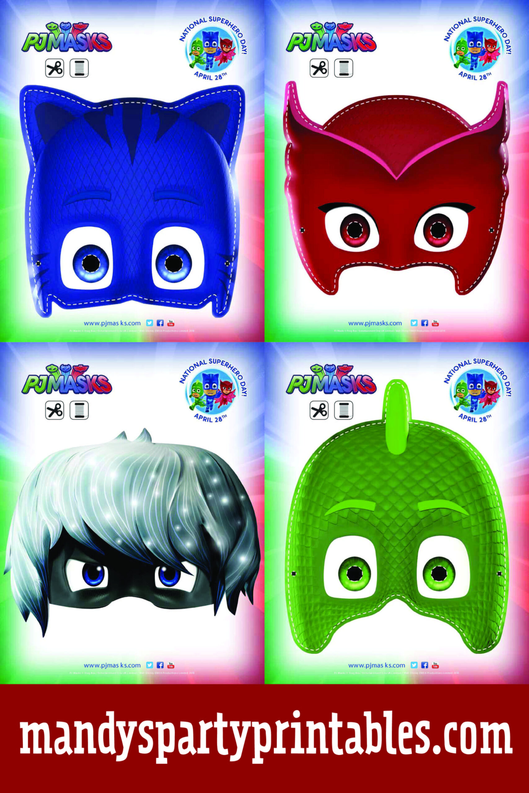 Pj Masks Party Printables For Free - Mandy&amp;#039;S Party Printables throughout Pj Mask Free Printables