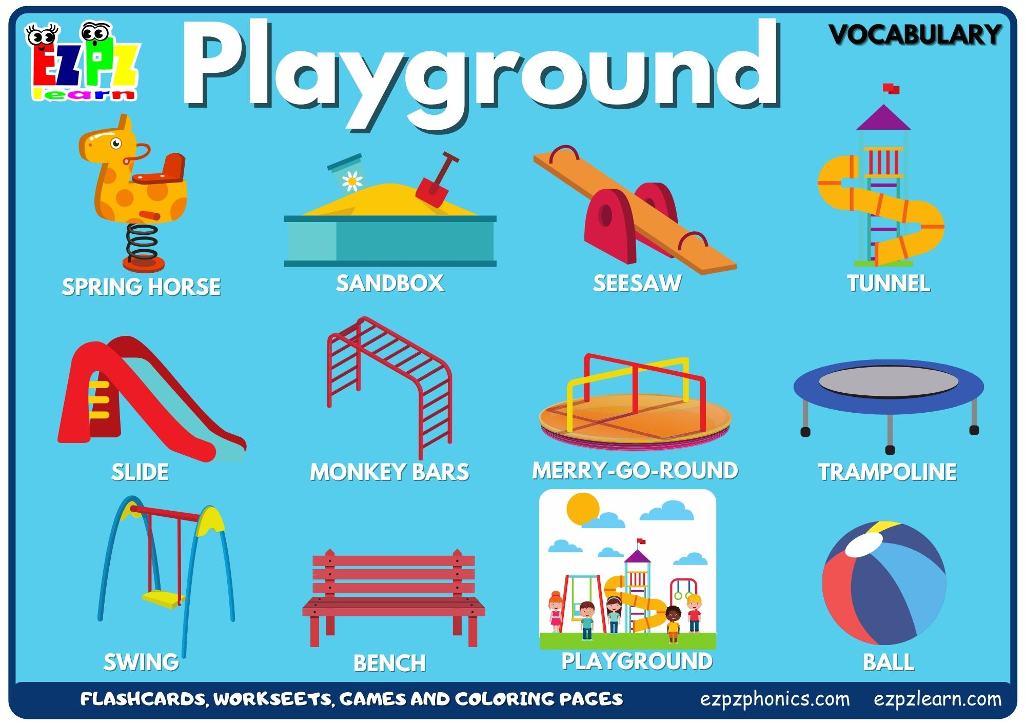 Playground Vocabulary Picture Dictionary Join Now For Free throughout Free Printable Picture Dictionary for Kids