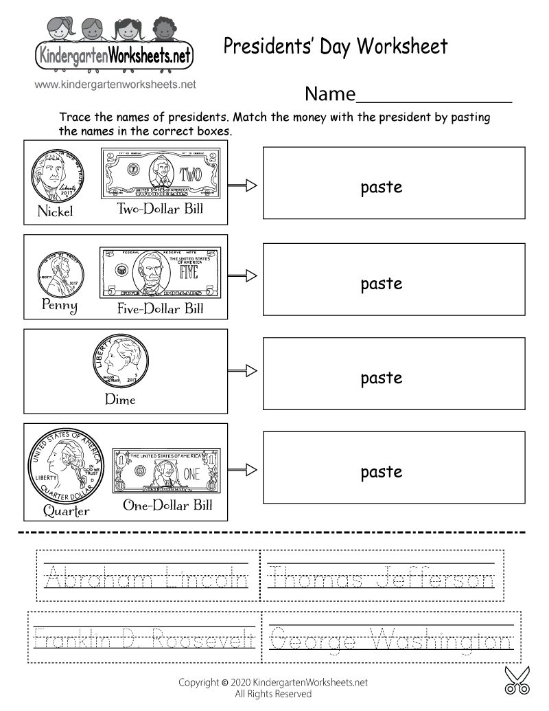 Presidents&amp;#039; Day Worksheet - Free Printable, Digital, &amp;amp; Pdf with regard to Free Printable President Worksheets