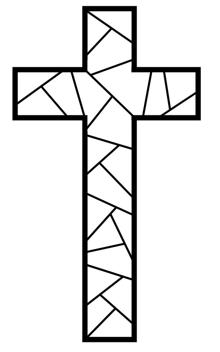 Preview Page | Cross Coloring Page, Stain Glass Cross, Mosaic Patterns with regard to Free Printable Cross Patterns