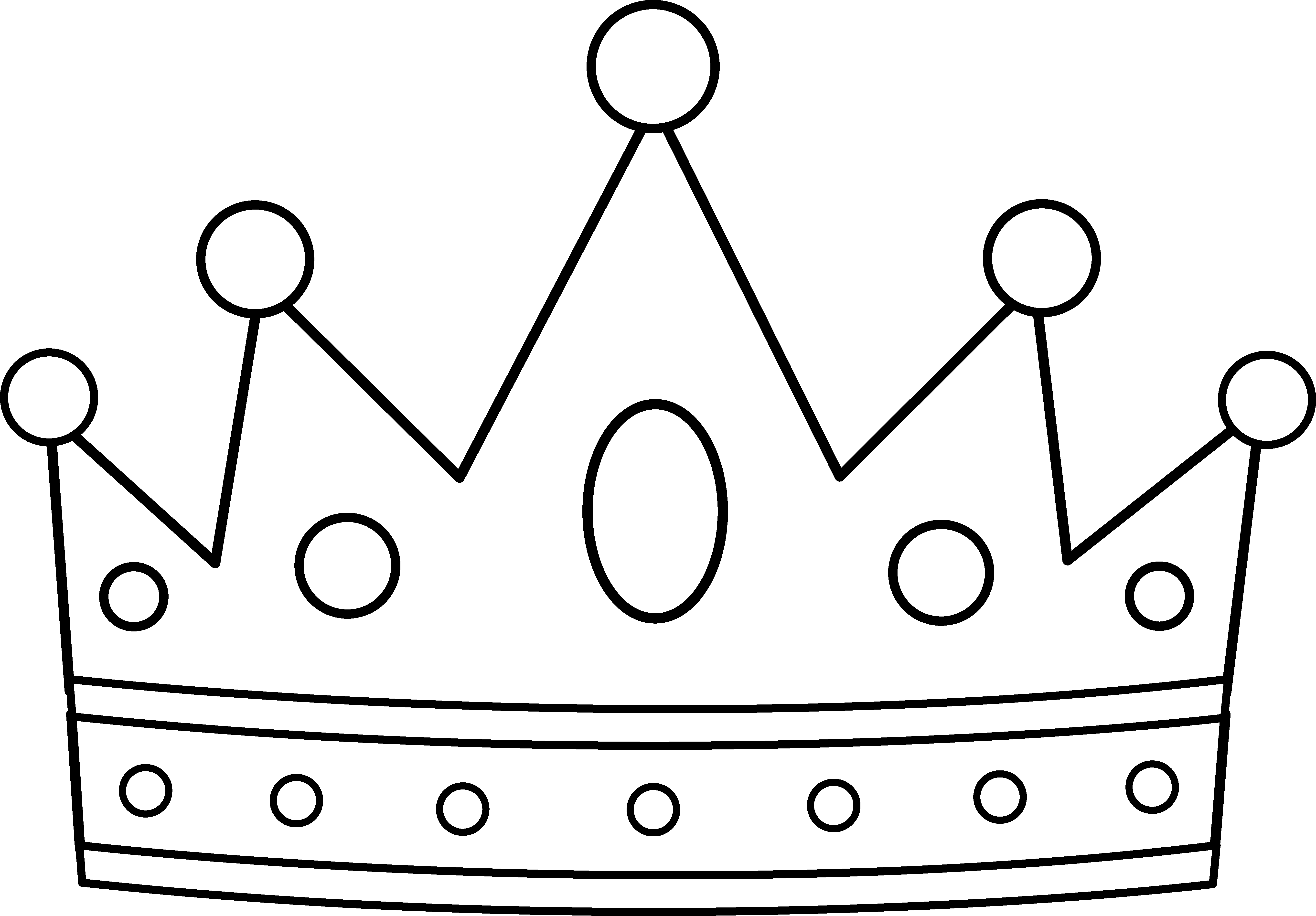 Princess Crown Coloring Pages intended for Free Printable King Crown Template