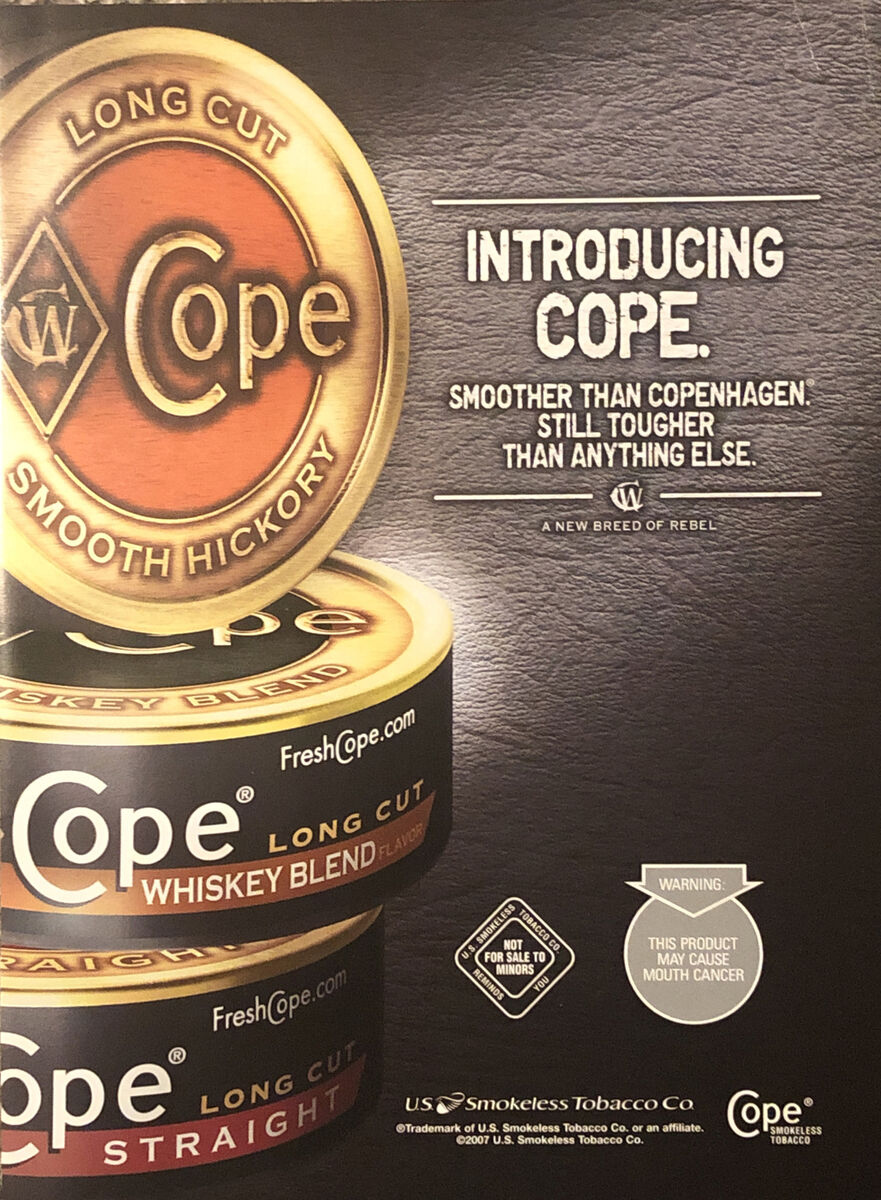 Print Ad 2007 Copenhagen Smokeless Chewing Tobacco - Introducing regarding Free Printable Copenhagen Coupons