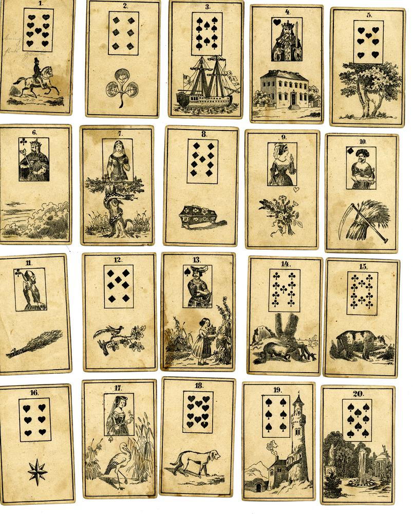 Print; Playing-Card | British Museum intended for Free Printable Lenormand Cards