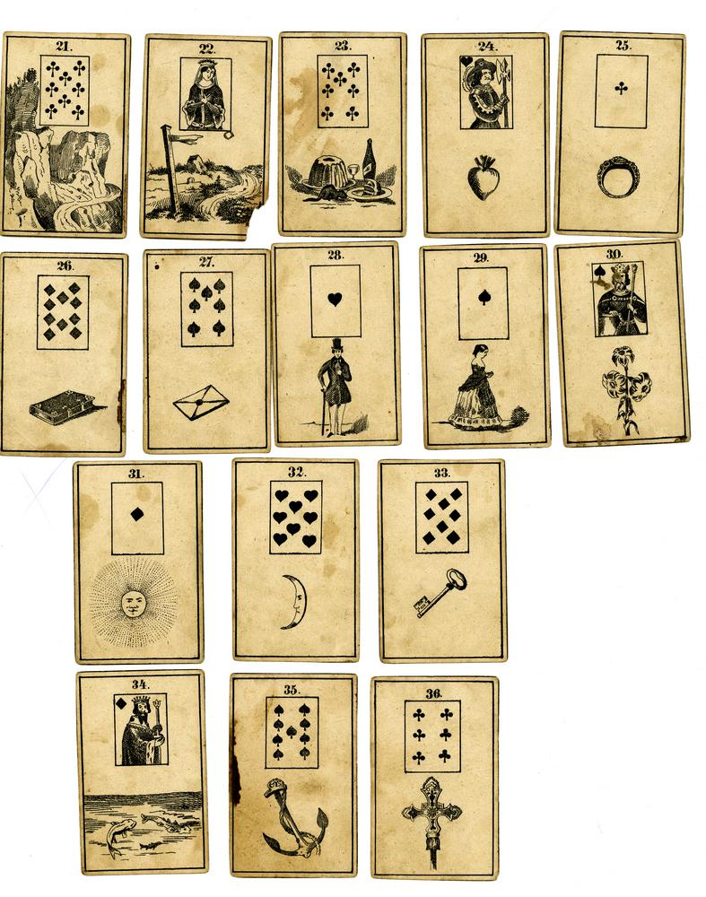 Print; Playing-Card | British Museum regarding Free Printable Lenormand Cards