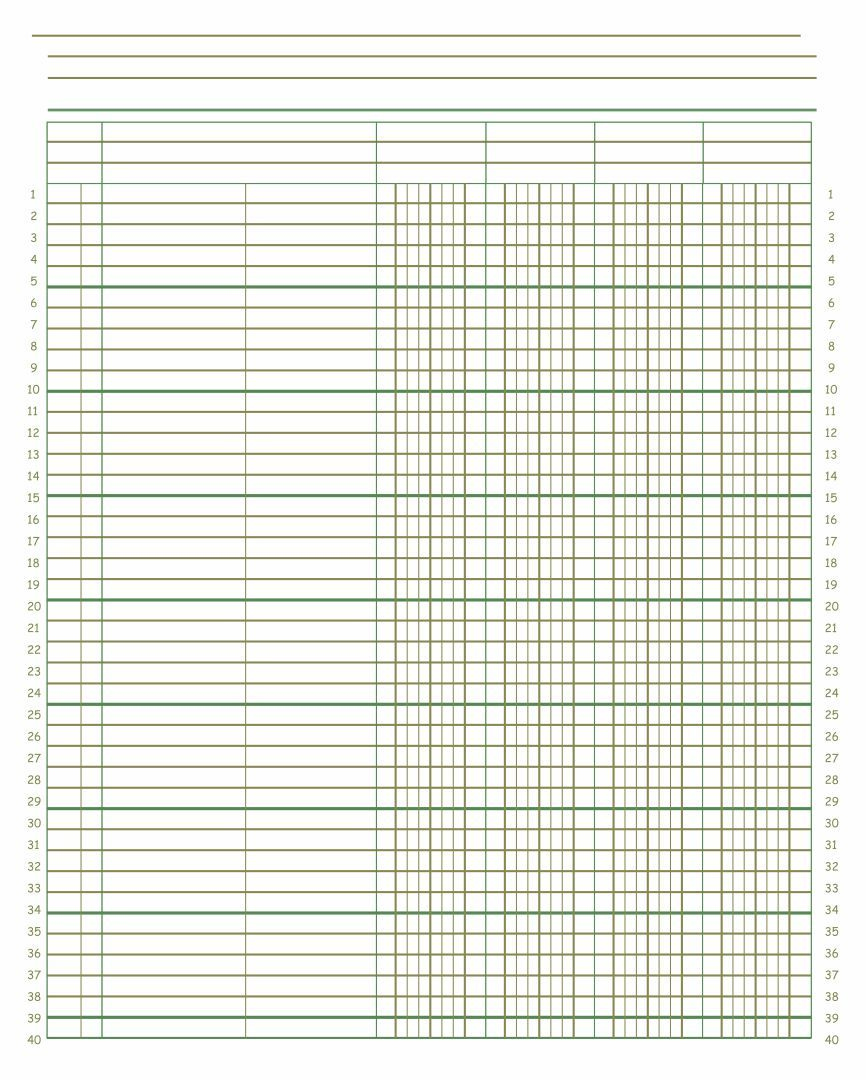 Printable 4 Column Ledger Paper | Printable Budget Sheets, Paper for Free Printable 4 Column Ledger Paper